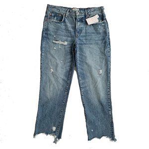 New With Tags Free People Distressed Jeans Size 29